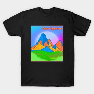 Natural scenery T-shirts - men's women's hill t-shirts. T-Shirt